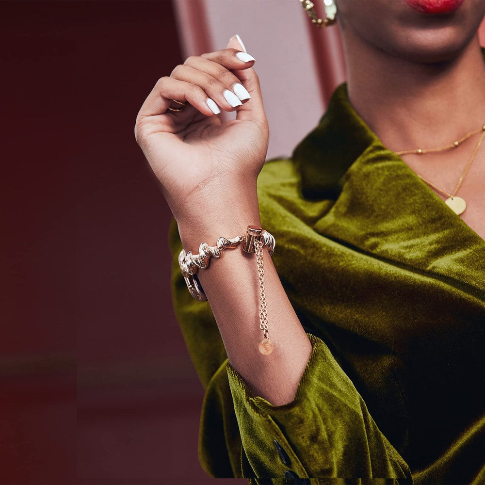 Vildt Hårdfør Metal Universal Rem passer til Apple Smartwatch - Guld#serie_4