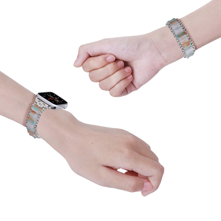 Flot Plastik Universal Rem passer til Apple Smartwatch - Orange#serie_3