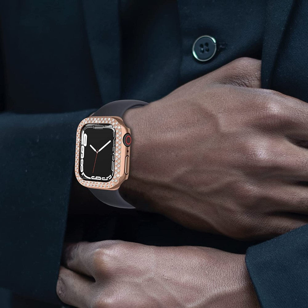 Vildt Godt Universal Apple Plastik og Rhinsten Cover - Pink#serie_4