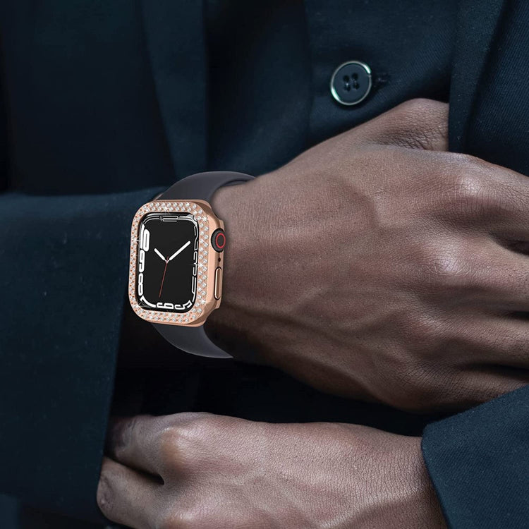 Vildt Godt Universal Apple Plastik og Rhinsten Cover - Pink#serie_4