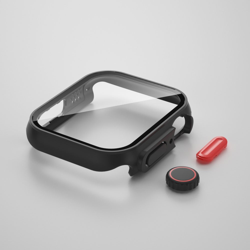 Super Godt Universal Apple Cover med Skærmbeskytter i  - Sort#serie_1