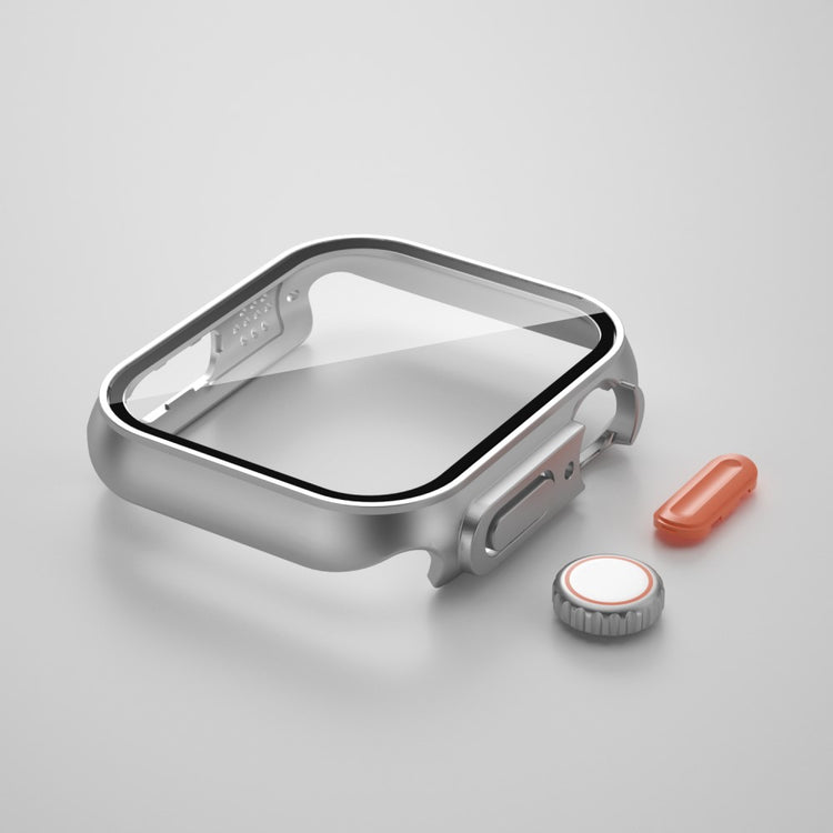 Super Godt Universal Apple Cover med Skærmbeskytter i  - Sølv#serie_5