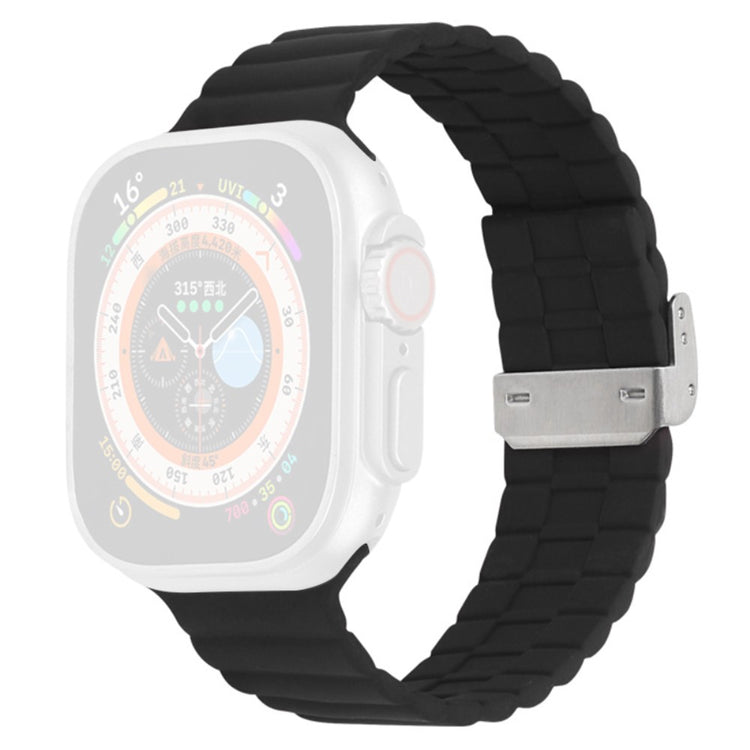 Apple Watch Series 9 45mm / Ultra 2 silicone strap - Black#serie_11