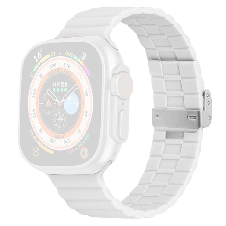 Apple Watch Series 9 45mm / Ultra 2 silicone strap - White#serie_15
