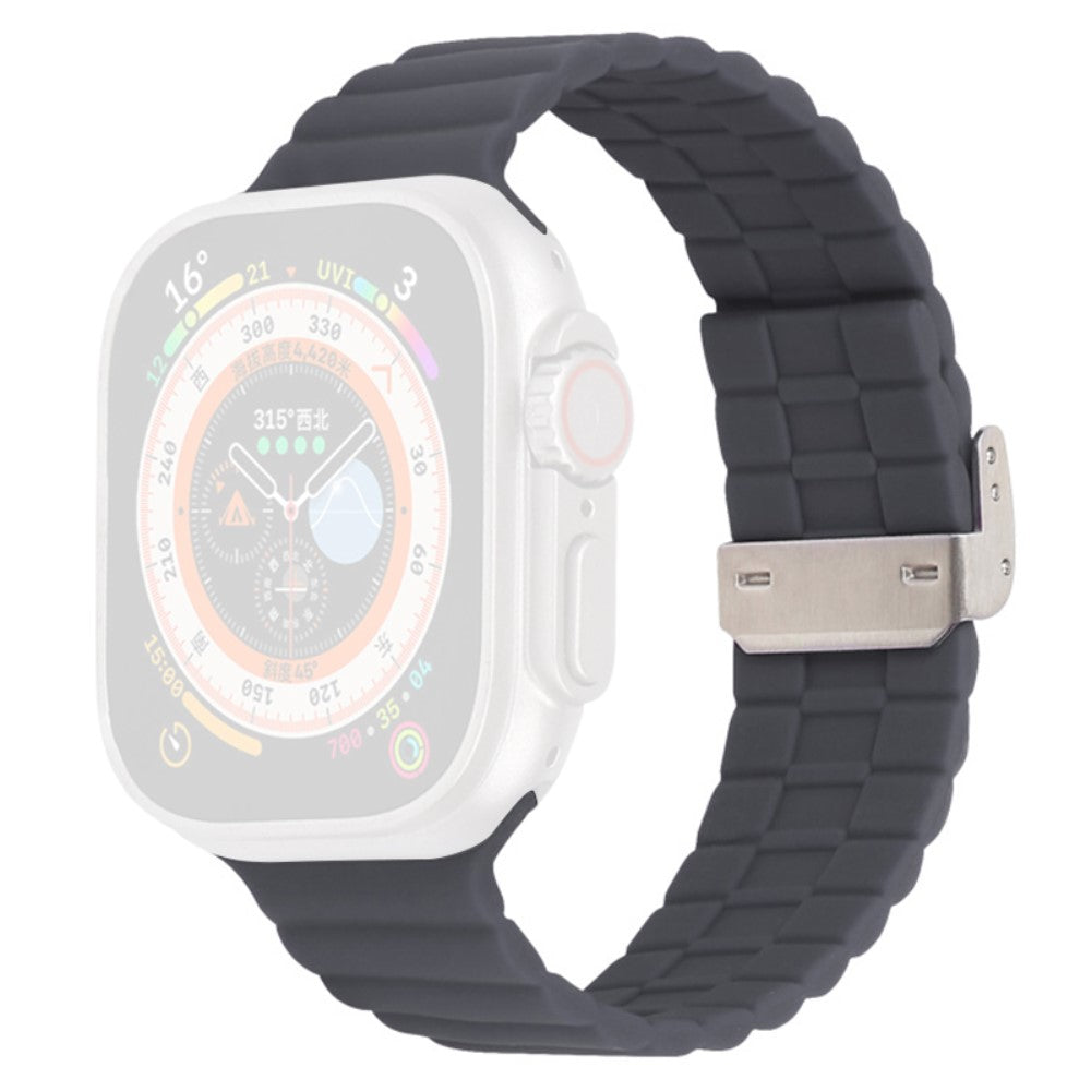 Apple Watch Series 9 45mm / Ultra 2 silicone strap - Grey#serie_2
