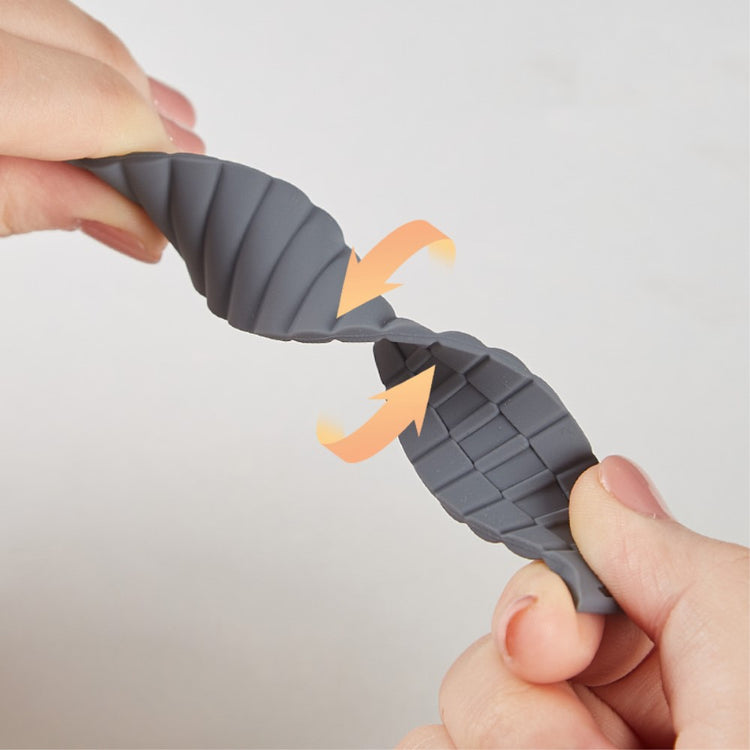 Vildt Sejt Silikone Universal Rem passer til Apple Smartwatch - Hvid#serie_5