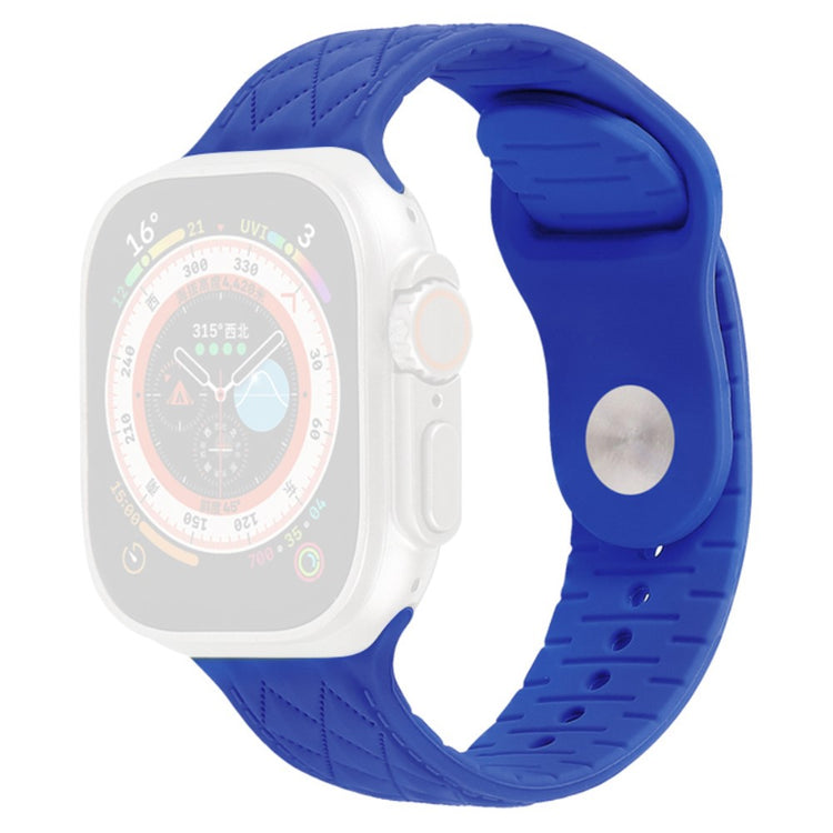 Apple Watch Series 9 45mm / Ultra 2 textured silicone strap - Sapphire#serie_4