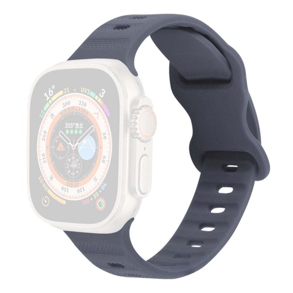 Apple Watch Series 9 45mm / Ultra 2 silicone strap - Grey#serie_10
