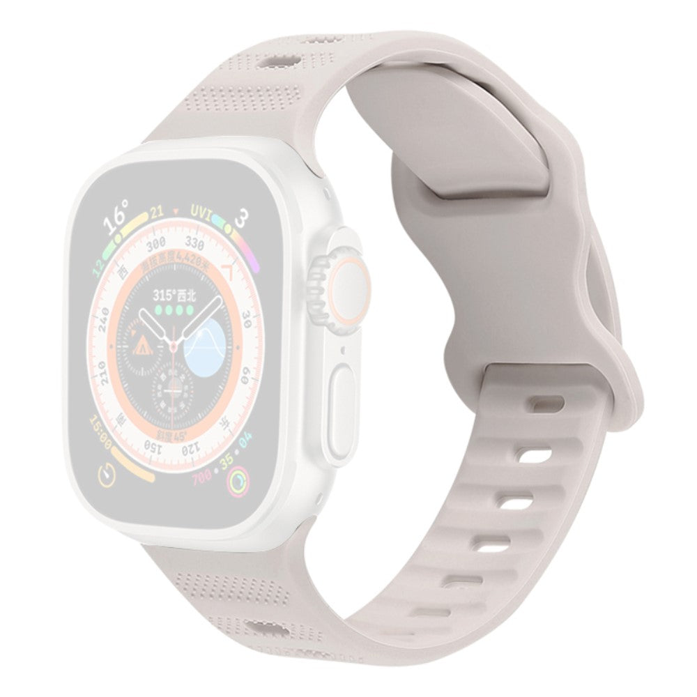 Apple Watch Series 9 45mm / Ultra 2 silicone strap - Starlight#serie_13