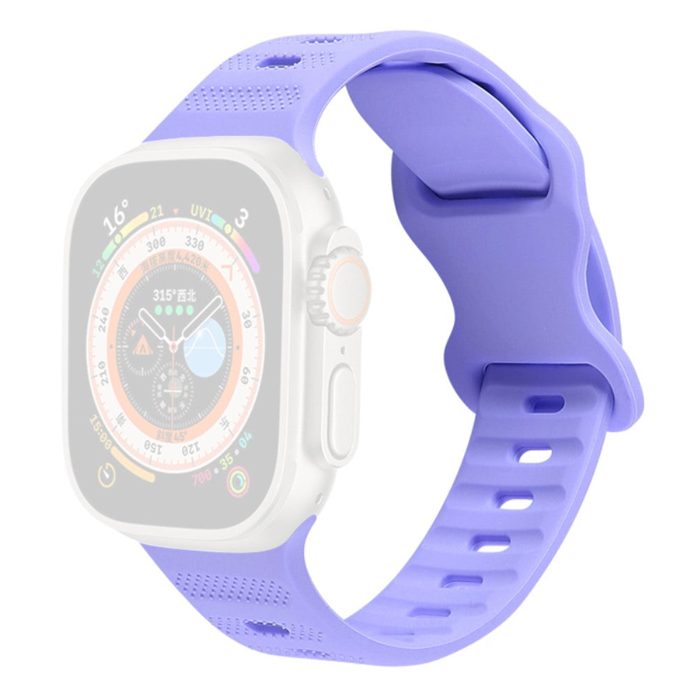 Apple Watch Series 9 45mm / Ultra 2 silicone strap - Purple#serie_14