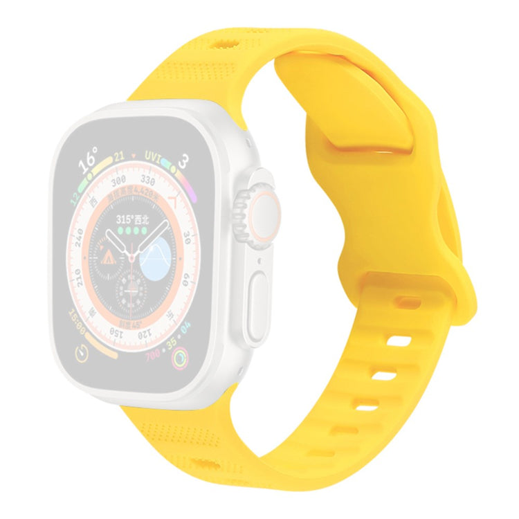 Apple Watch Series 9 45mm / Ultra 2 silicone strap - Yellow#serie_3