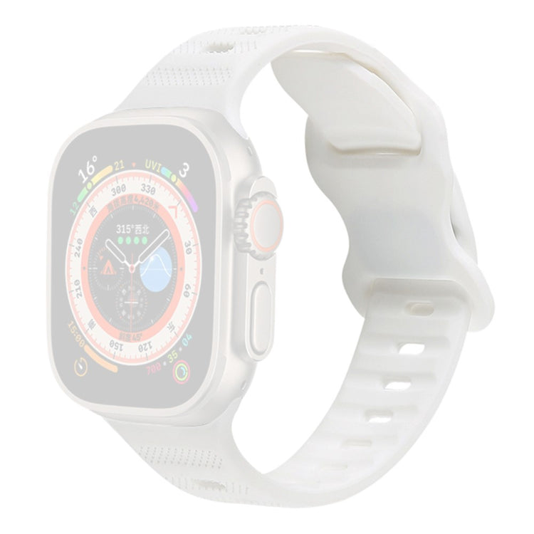 Apple Watch Series 9 45mm / Ultra 2 silicone strap - White#serie_4