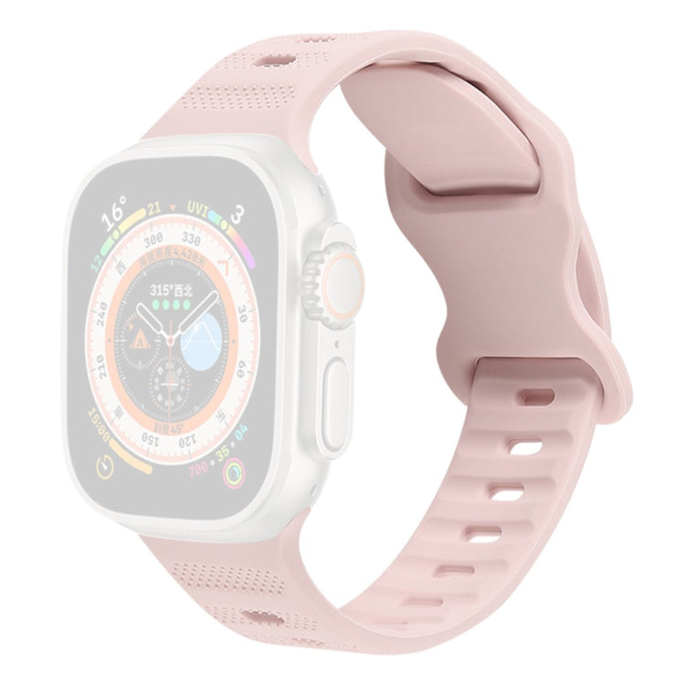 Apple Watch Series 9 45mm / Ultra 2 silicone strap - Light Pink#serie_8