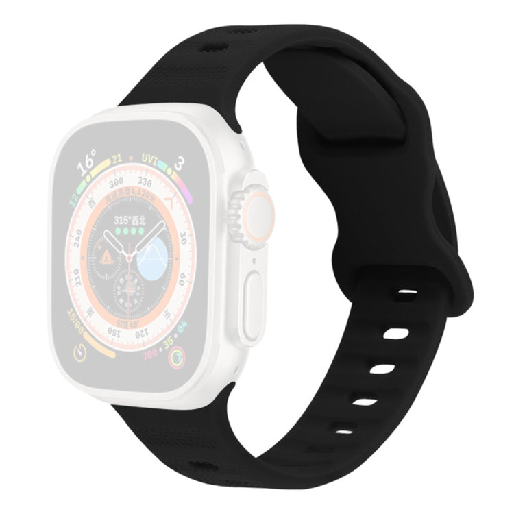 Apple Watch Series 9 45mm / Ultra 2 silicone strap - Black#serie_9