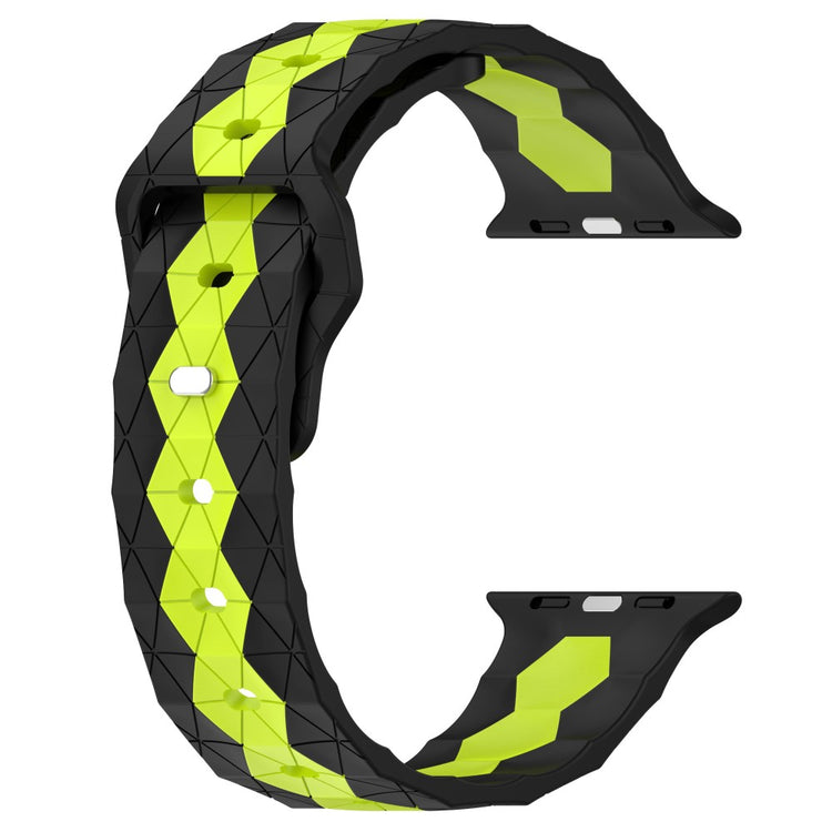 Smuk Silikone Universal Rem passer til Apple Smartwatch - Grøn#serie_1