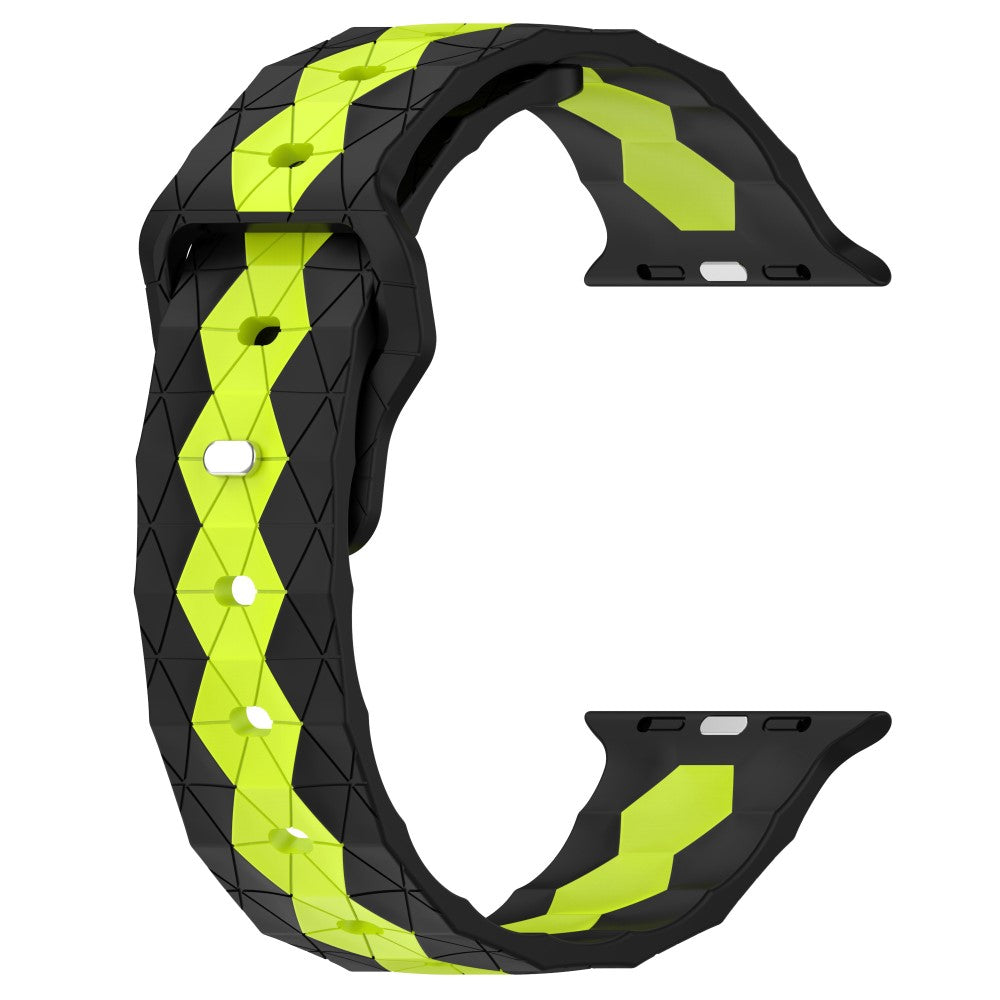 Smuk Silikone Universal Rem passer til Apple Smartwatch - Grøn#serie_1