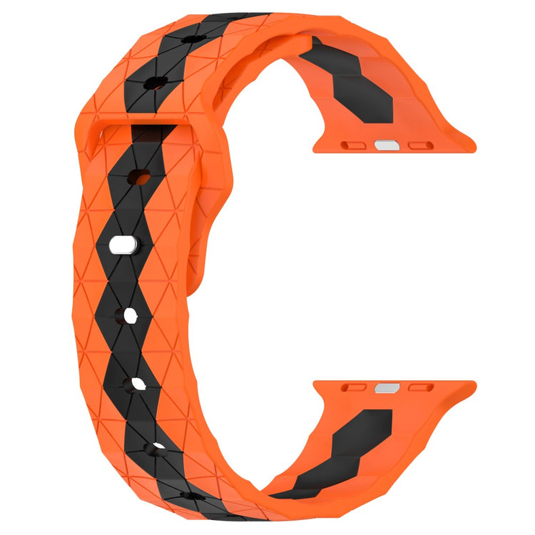 Smuk Silikone Universal Rem passer til Apple Smartwatch - Orange#serie_3