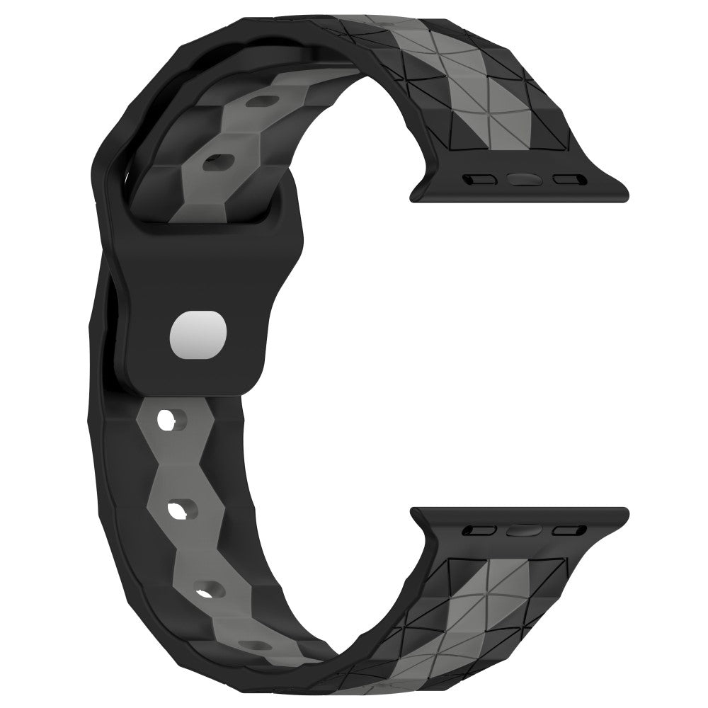 Smuk Silikone Universal Rem passer til Apple Smartwatch - Sølv#serie_8