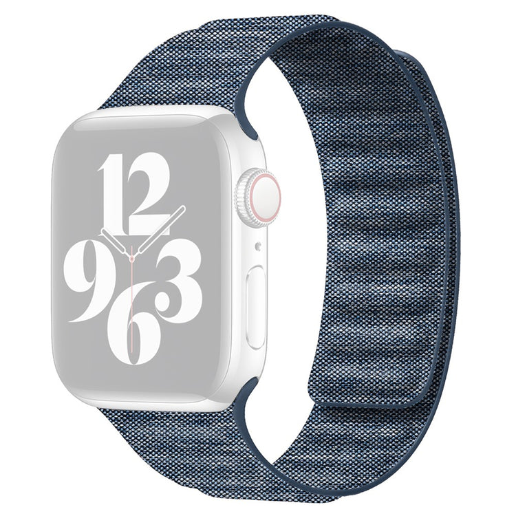 Apple Watch Series 9 41mm denim cloth style strap - Baby Blue#serie_3
