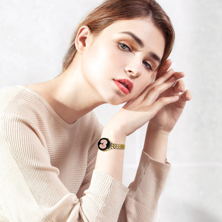 Fremragende Metal Universal Rem passer til Samsung Smartwatch - Guld#serie_2