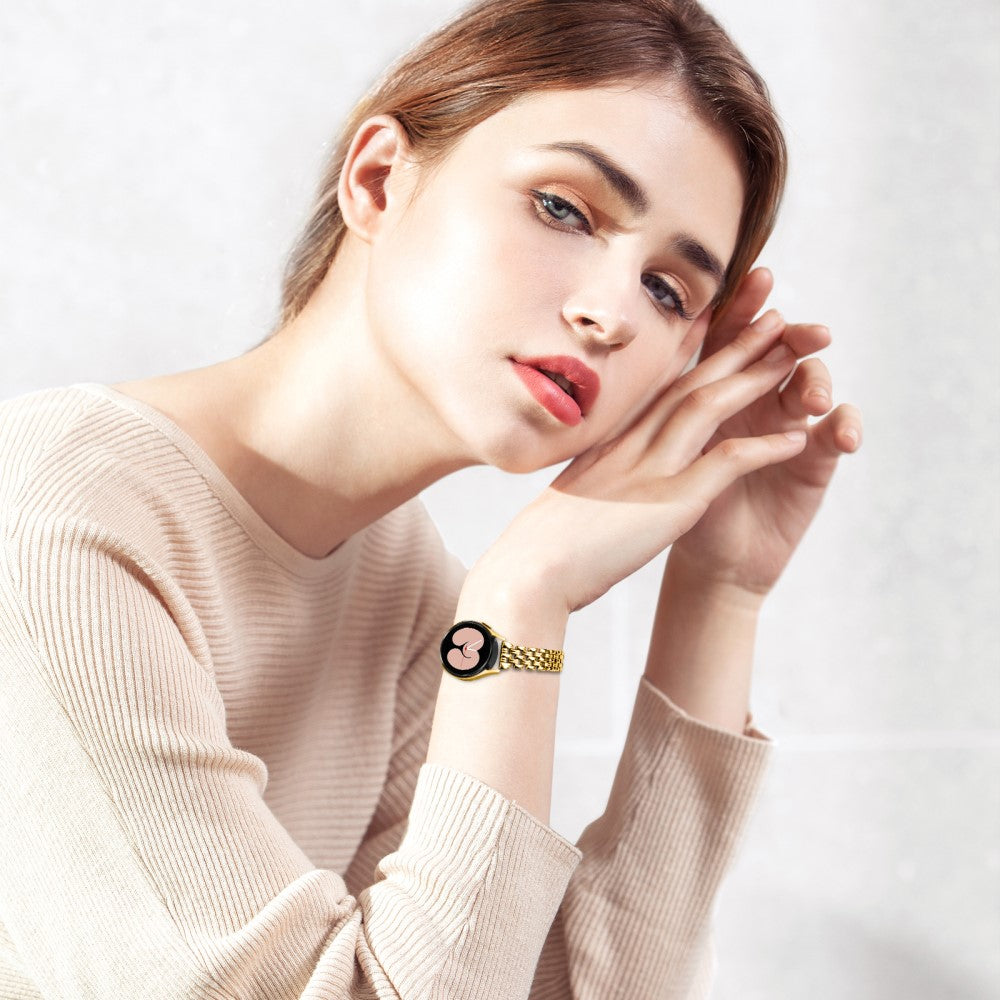 Fremragende Metal Universal Rem passer til Samsung Smartwatch - Guld#serie_2