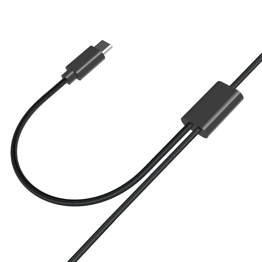 Plastik Type-C Ladestation passer til Samsung Smartwatch - Sort#serie_037