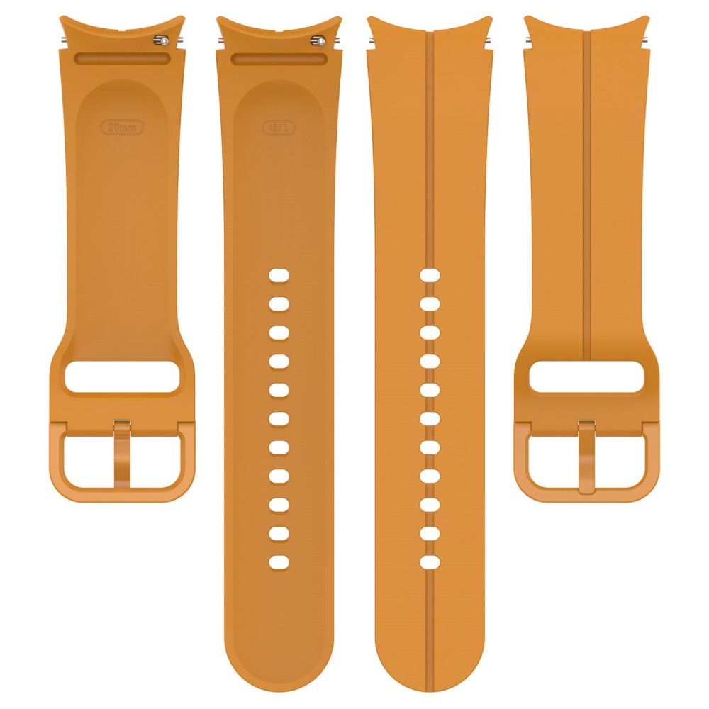 Vildt Cool Silikone Universal Rem passer til Smartwatch - Gul#serie_5