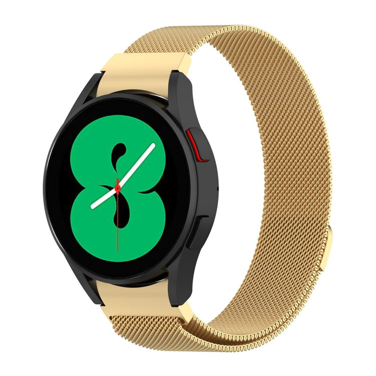 Super Elegant Metal Universal Rem passer til Samsung Smartwatch - Guld#serie_8