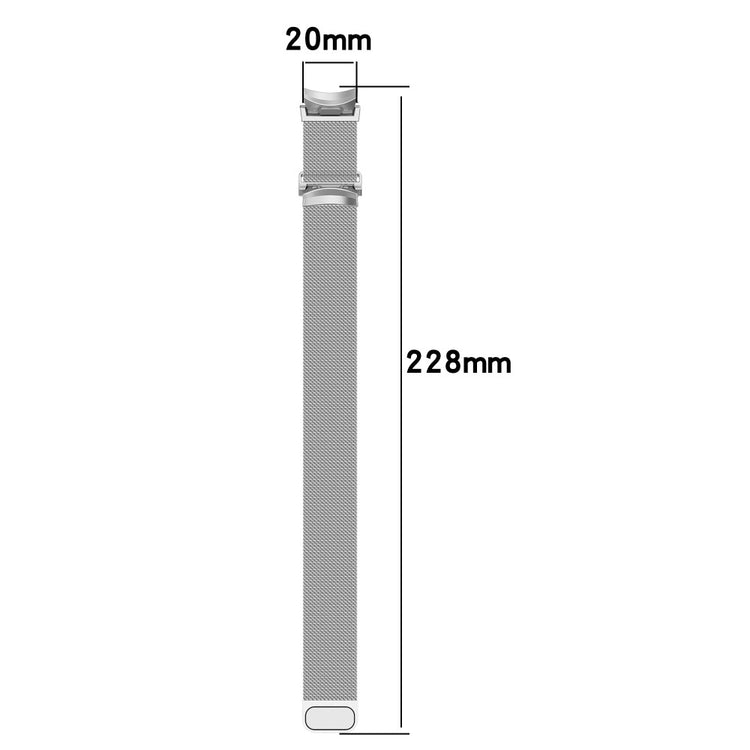 Helt Vildt Smuk Metal Universal Rem passer til Samsung Smartwatch - Pink#serie_4