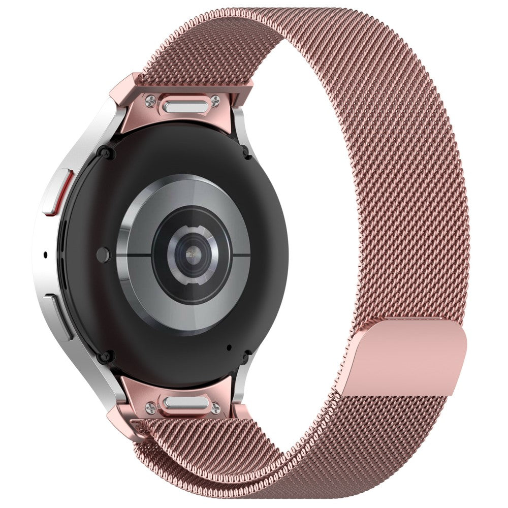 Samsung Galaxy Watch 6 / 5 / 4 milanese stainless steel strap - Rose Pink#serie_4