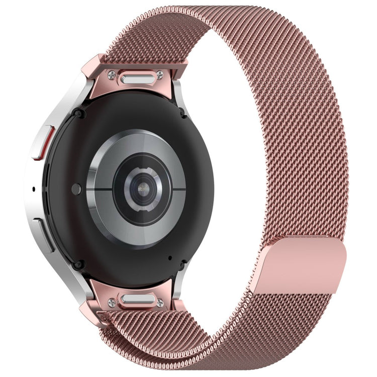 Samsung Galaxy Watch 6 / 5 / 4 milanese stainless steel strap - Rose Pink#serie_4