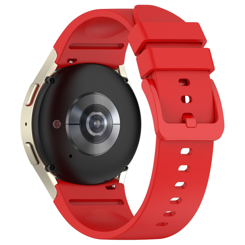 20mm Samsung Galaxy Watch 6 / 6 Classic / 4 / 4 Classic silicone strap - Red#serie_5