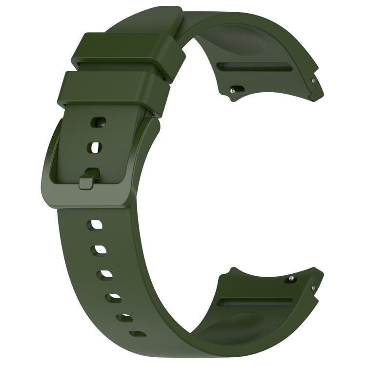 20mm Samsung Galaxy Watch 6 / 6 Classic / 4 / 4 Classic silicone strap - Army Green#serie_7