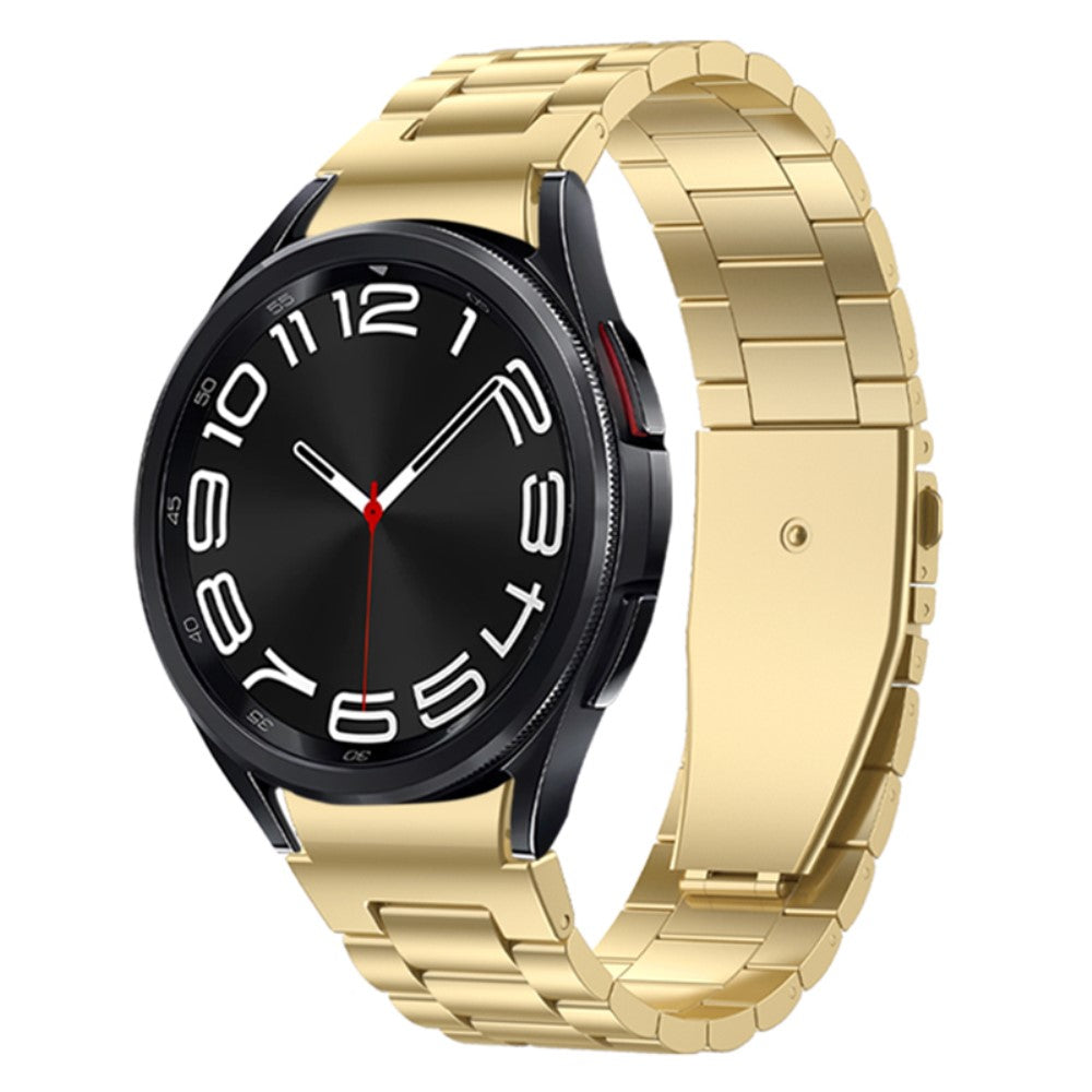 Super Flot Metal Universal Rem passer til Samsung Smartwatch - Guld#serie_3