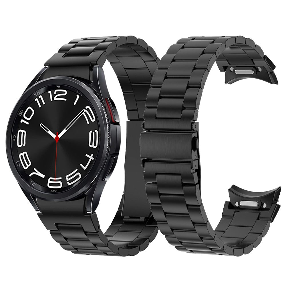 Samsung Galaxy Watch 6 / 5 / 4 metal strap with flat buckle -  Gold#serie_3