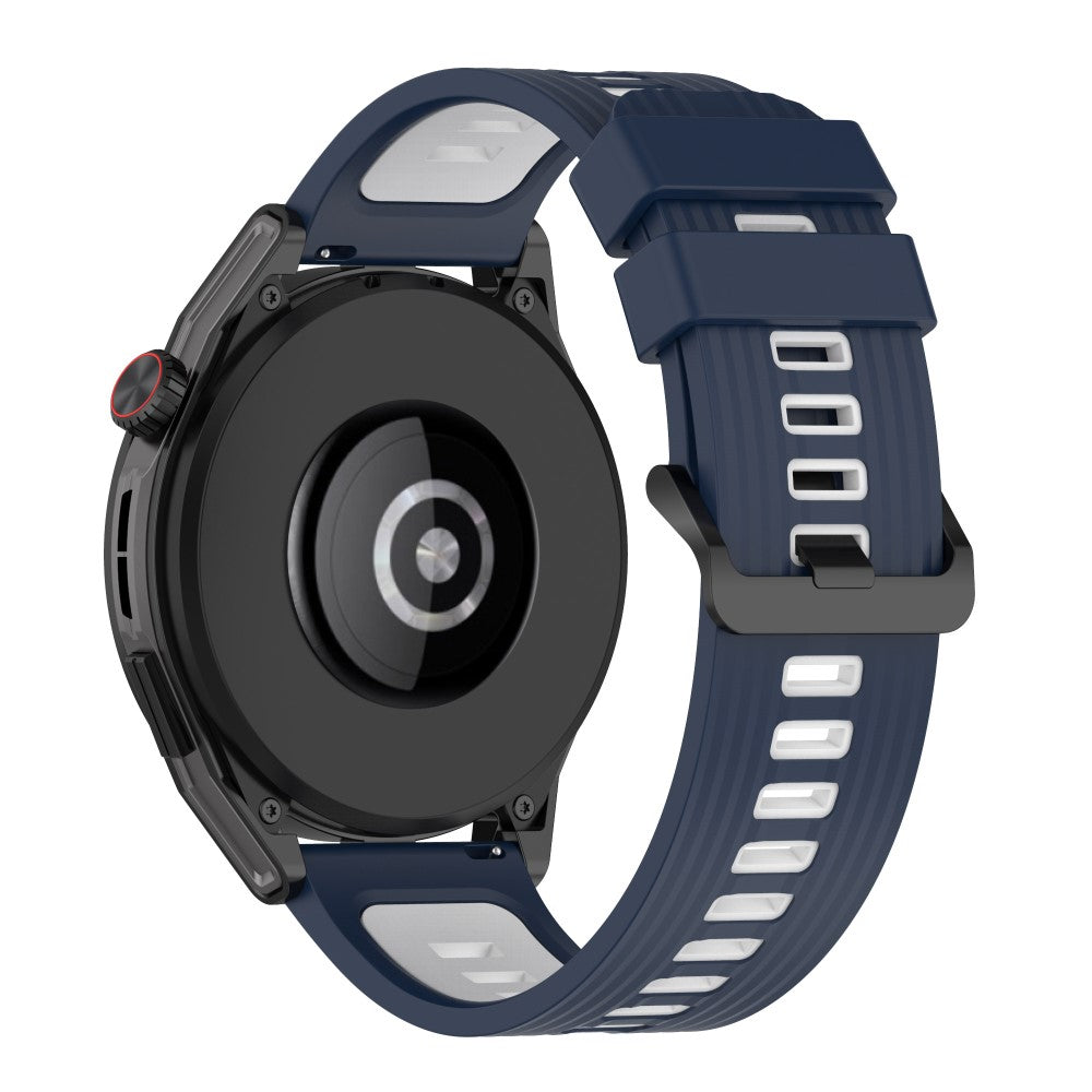 Smuk Metal Og Silikone Universal Rem passer til Smartwatch - BlΓ₯#serie_1