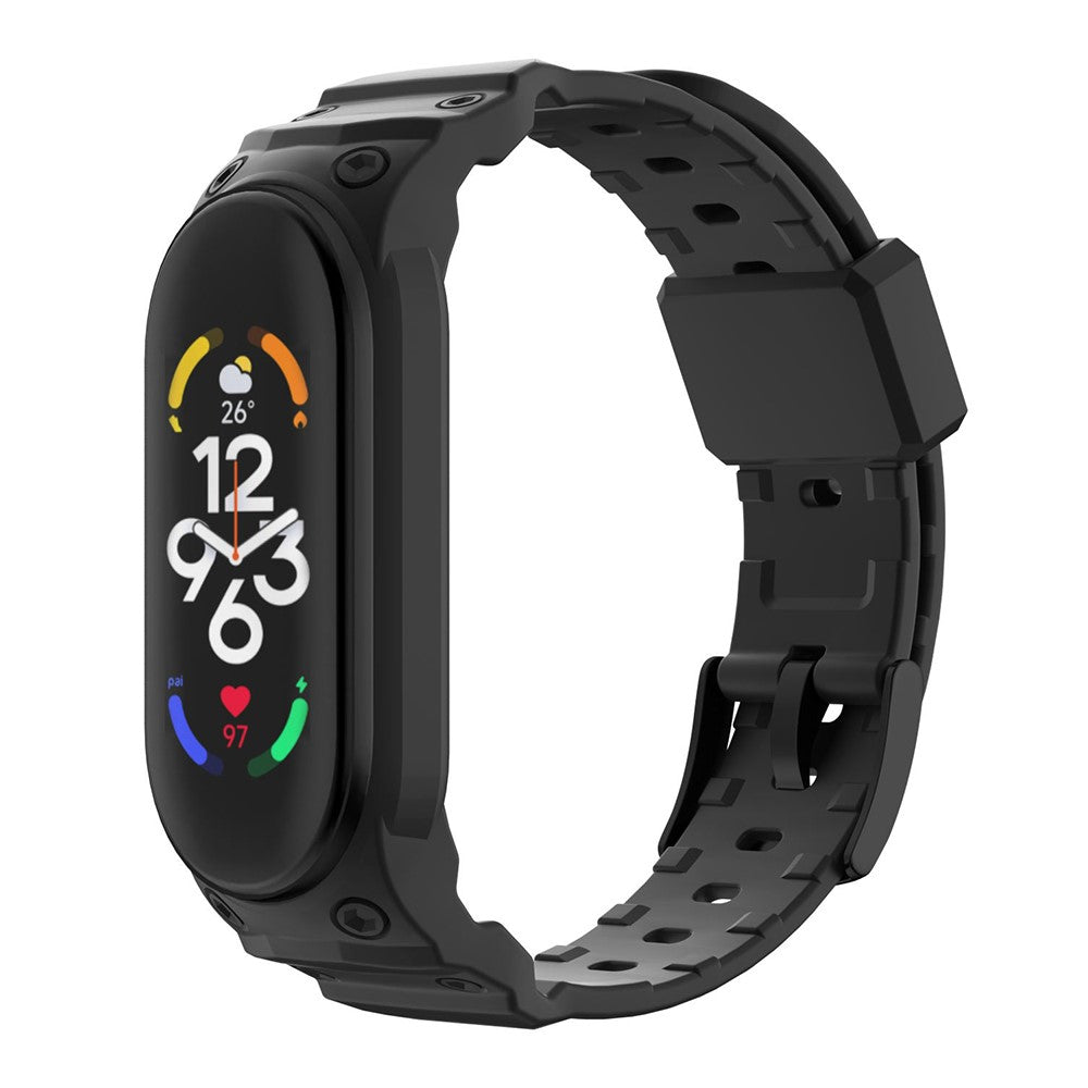 Rigtigt SkΓΈn Silikone Universal Rem passer til Xiaomi Smartwatch - Sort#serie_1