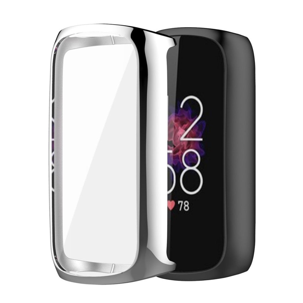 Alle Tiders Silikone Cover til Fitbit Luxe - Sølv#serie_3