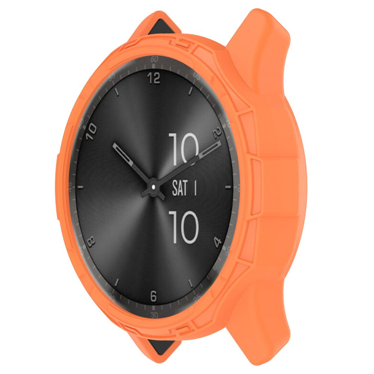 Silikone Bumper passer til Garmin Vivomove Trend - Orange#serie_1