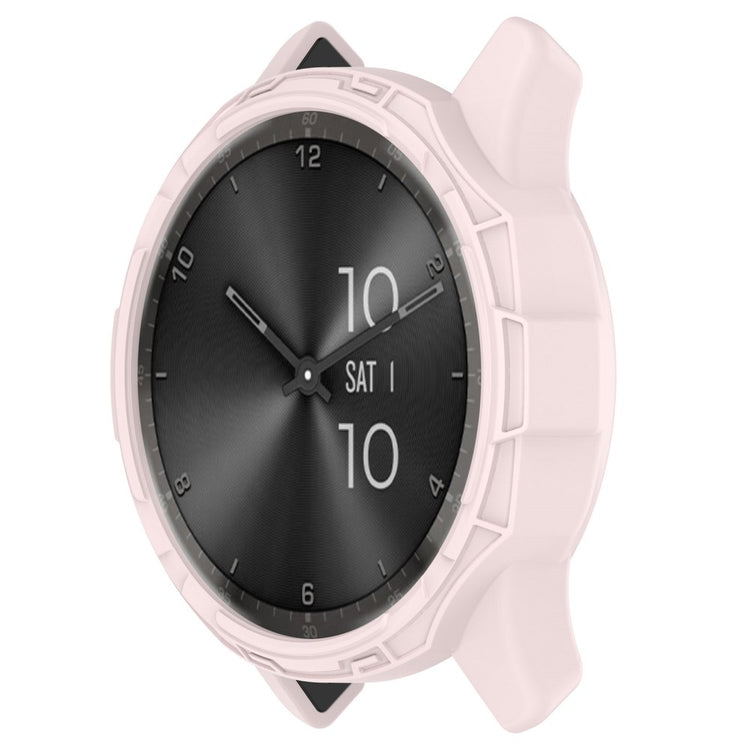Silikone Bumper passer til Garmin Vivomove Trend - Pink#serie_4