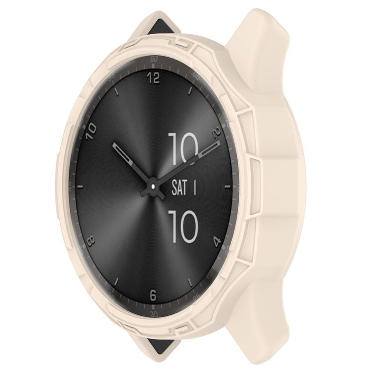 Silikone Bumper passer til Garmin Vivomove Trend - Hvid#serie_6