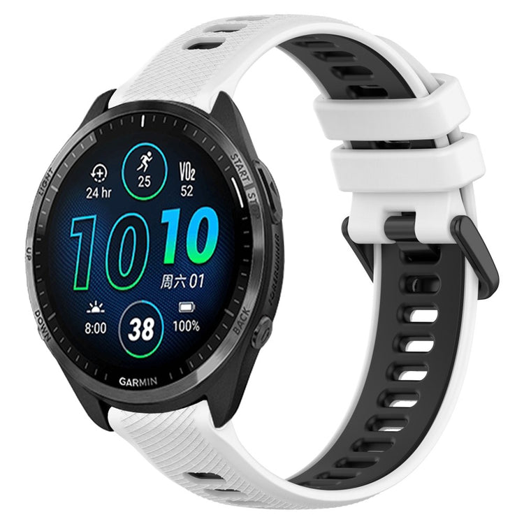 Supercool Silikone Universal Rem passer til Garmin Smartwatch - Hvid#serie_4