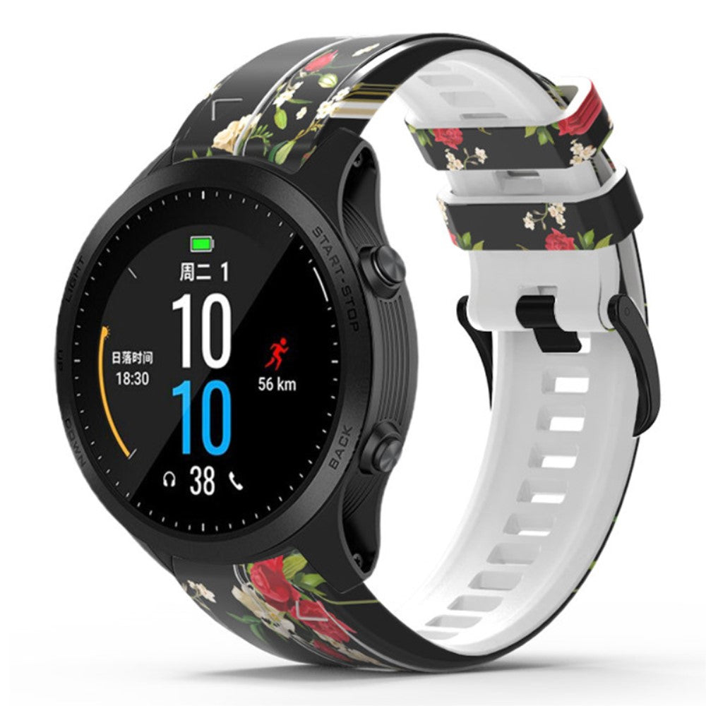 Smuk Silikone Universal Rem passer til Smartwatch - Flerfarvet#serie_7