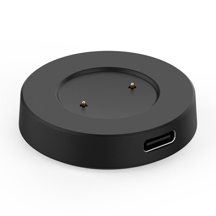 1m Plastik Ladestation passer til Smartwatch - Sort#serie_3