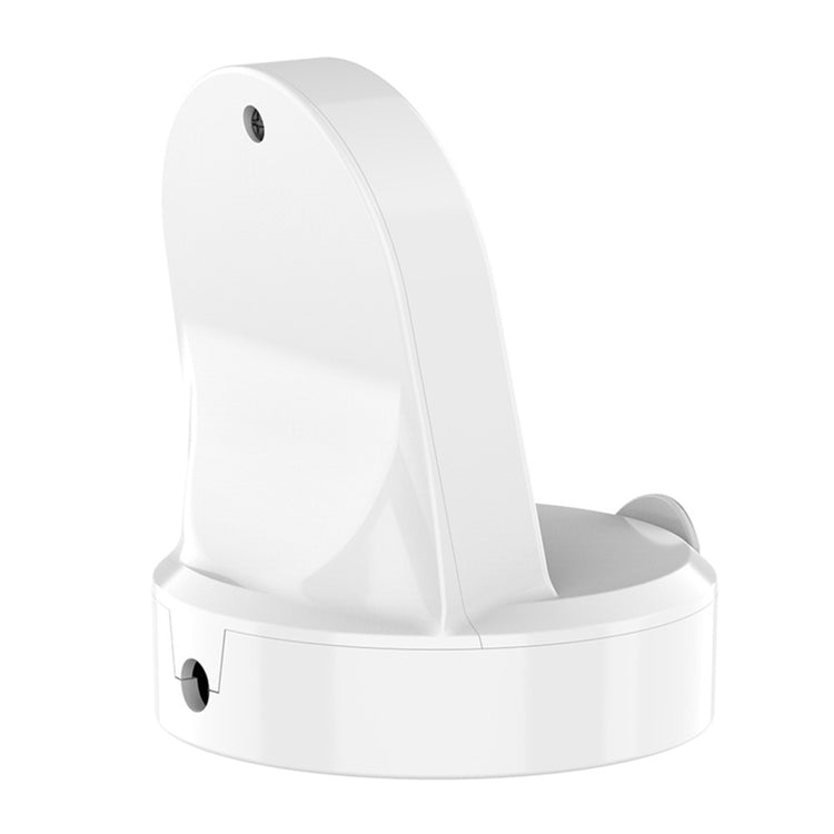 Plastik Magnetisk Ladestation passer til Smartwatch - Hvid#serie_2
