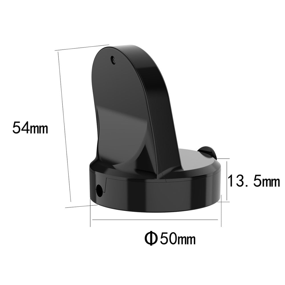 Plastik Magnetisk Ladestation passer til Smartwatch - Hvid#serie_2