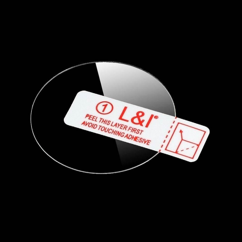 Samsung Gear S2 Hærdet Glas Skærmbeskytter - Rød#serie_220