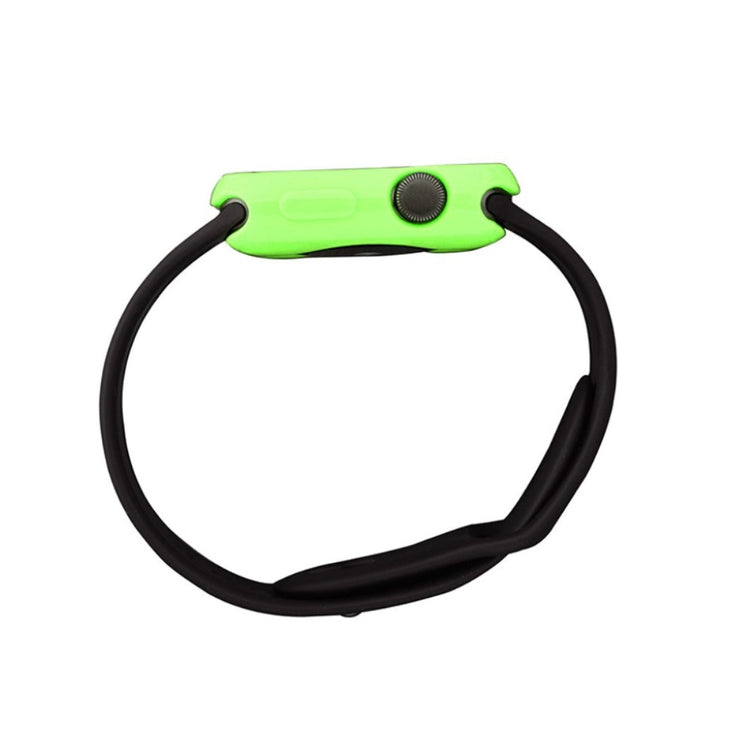 Skøn Apple Watch Series 1-3 38mm Plastik Rem - Grøn#serie_1