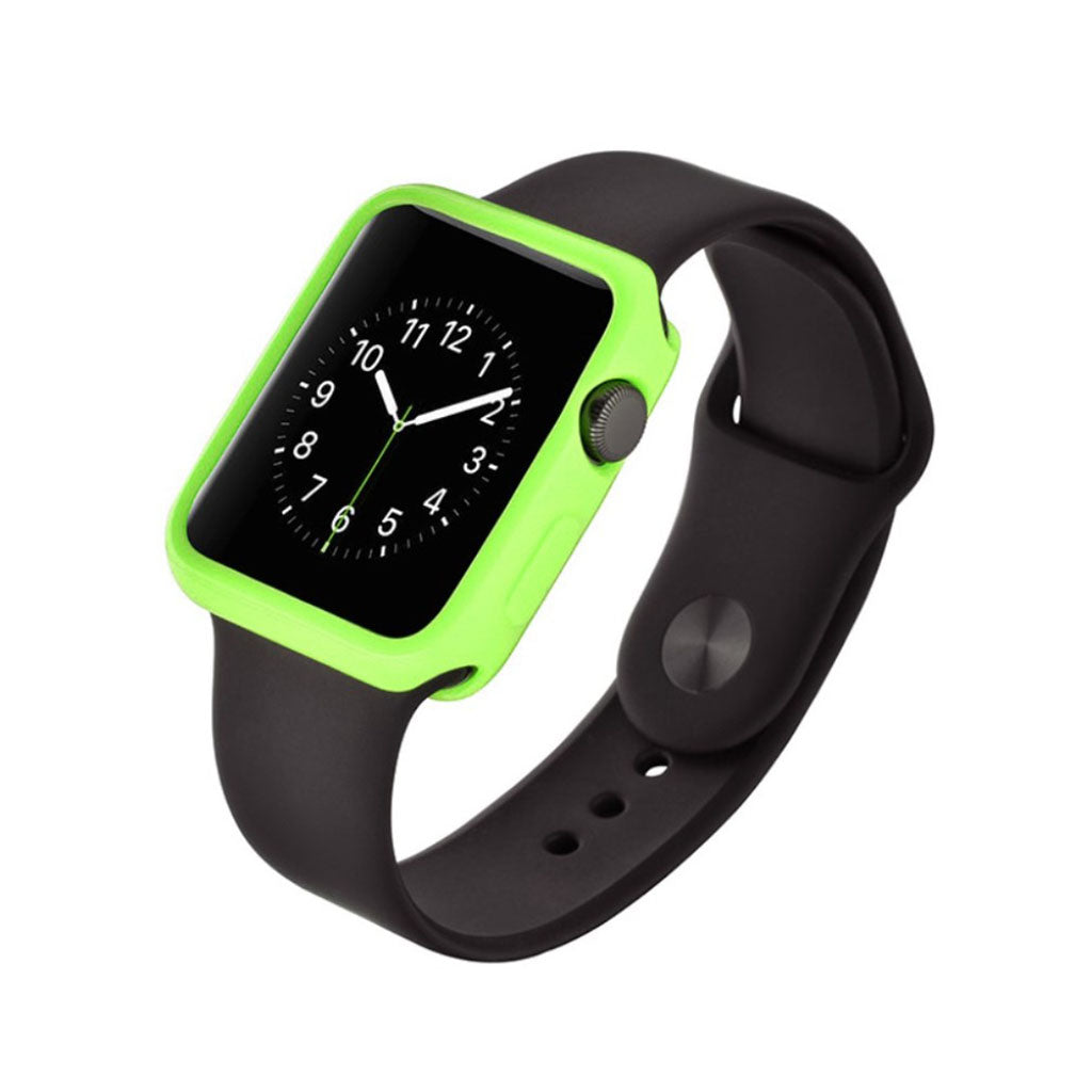SkΓΈn Apple Watch Series 1-3 38mm Plastik Rem - GrΓΈn#serie_1