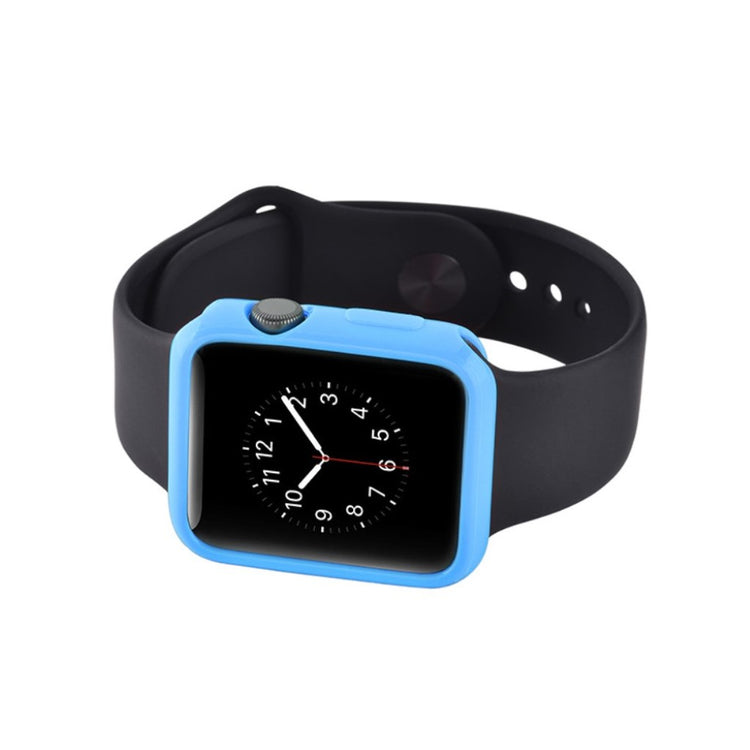 Skøn Apple Watch Series 1-3 38mm Plastik Rem - Blå#serie_2